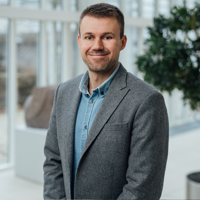 Portrait of Jonas Højer, Senior Sales Speclalist, Energy Solutions Sales, KMD