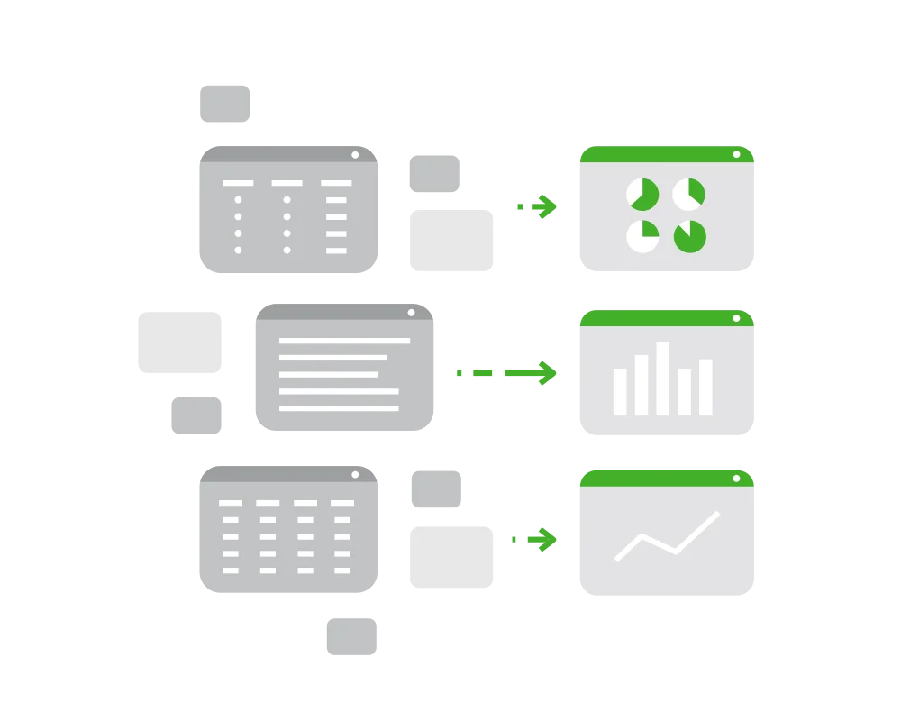 Grafik af data og grafer